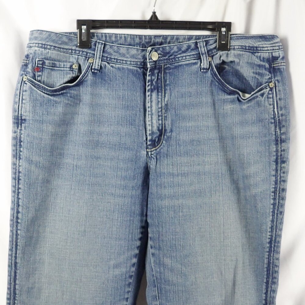 Seven 7 Premium Denim Jeans Size 22 Boot Cut Medium Wash - Picture 3 of 10